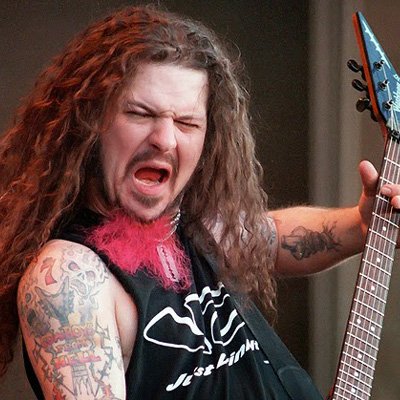 Pantera (1994) com Jason Newsted e Andreas Kisser no palco