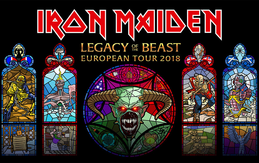 Iron Maiden Rock in Rio 2019 - Legacy Of The Beast World Tour - Super Metal Brothers
